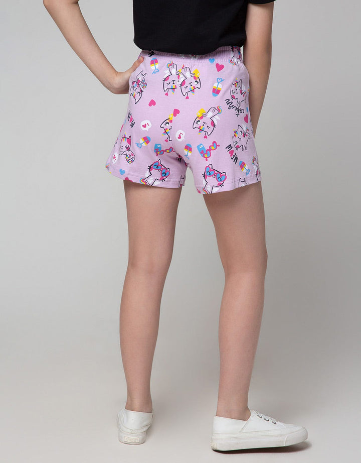 Aero Short Pants Bottom Meow Caticorn