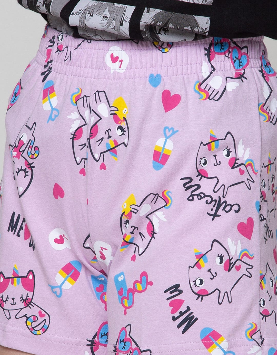 Aero Short Pants Bottom Meow Caticorn