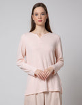 Connexion V-Neck Women's Long Sleeve T-Shirt