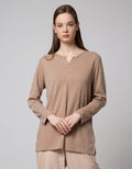Connexion V-Neck Women's Long Sleeve T-Shirt