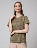 Connexion Short Sleeve T-Shirt Print Bunga