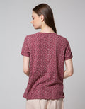 Connexion Short Sleeve T-Shirt Print Bunga