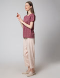 Connexion Short Sleeve T-Shirt Print Bunga