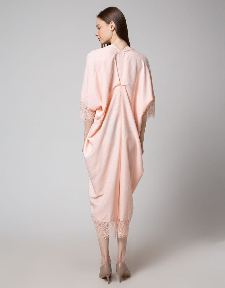 Connexion Dobby Lace Dress Kaftan Wanita