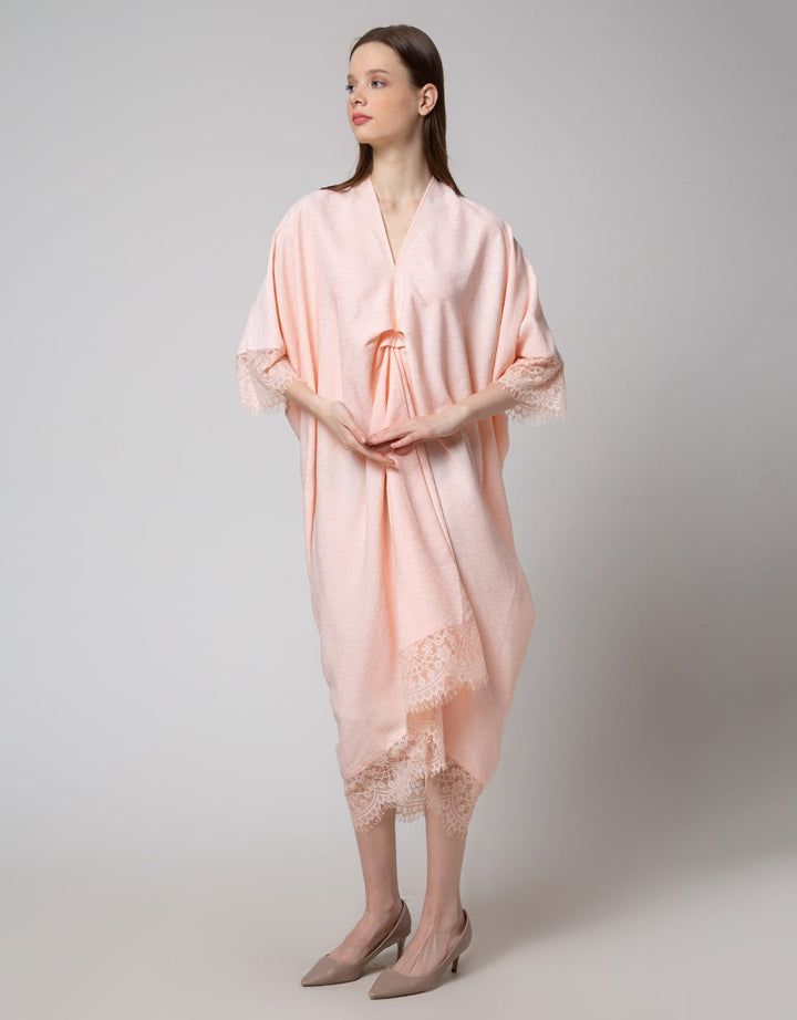 Connexion Dobby Lace Dress Kaftan Wanita