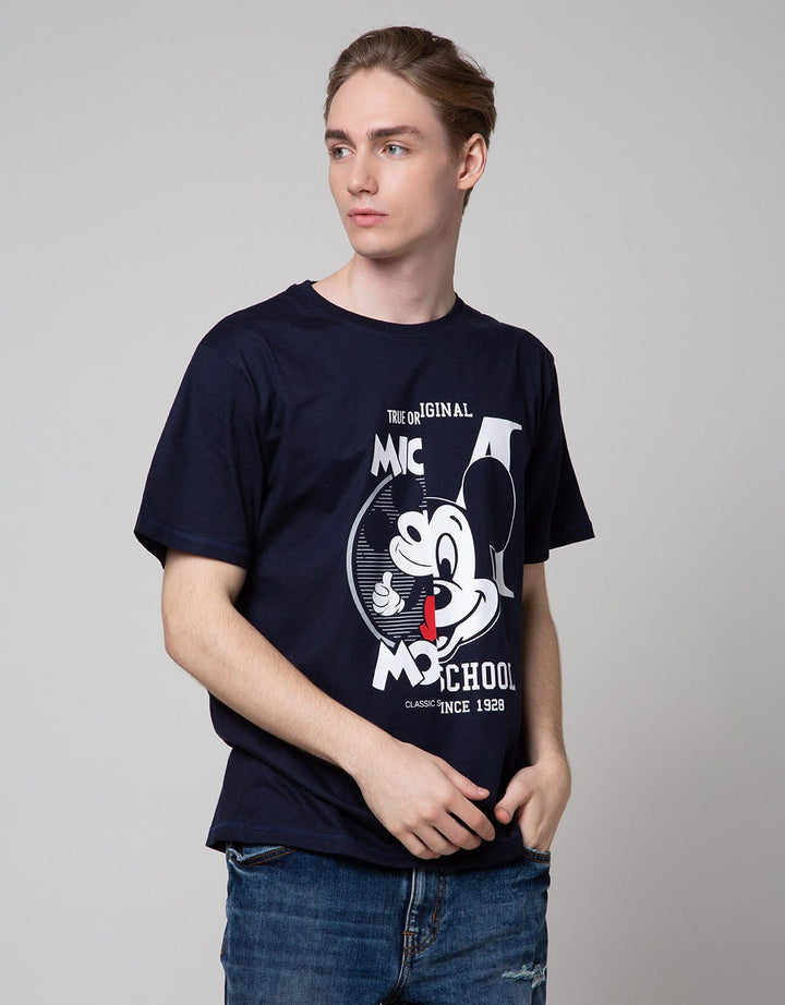 Disney Short Sleeve T-Shirt Print Mickey