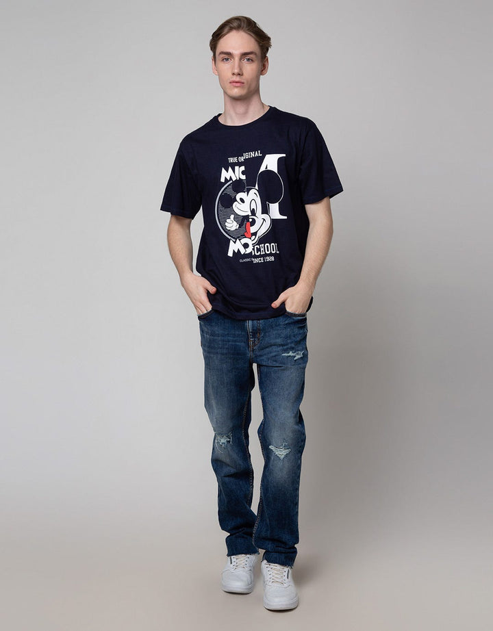 Disney Short Sleeve T-Shirt Print Mickey