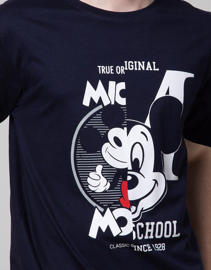 Disney Short Sleeve T-Shirt Print Mickey