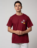 Disney Mickey Face On Men's T-Shirt