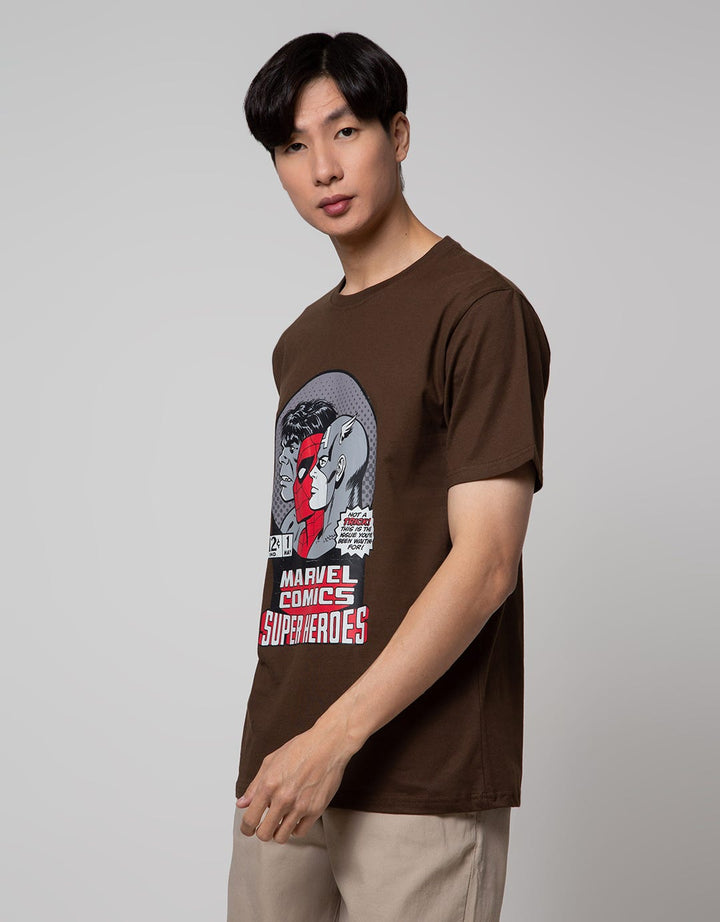 Marvel Short Sleeve T-Shirt Avengers Heroes Comics