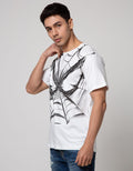 Marvel Short Sleeve T-Shirt Print Spiderman Face Front