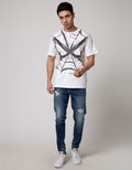 Marvel Short Sleeve T-Shirt Print Spiderman Face Front