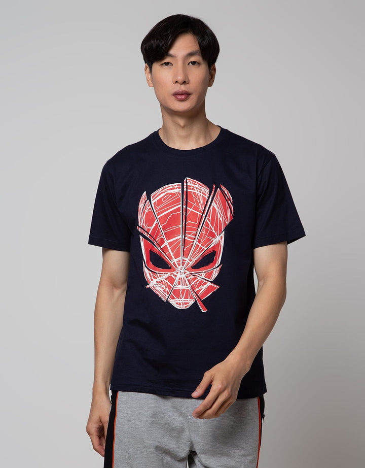 Marvel Spiderman Face Casual Men's T-Shirt