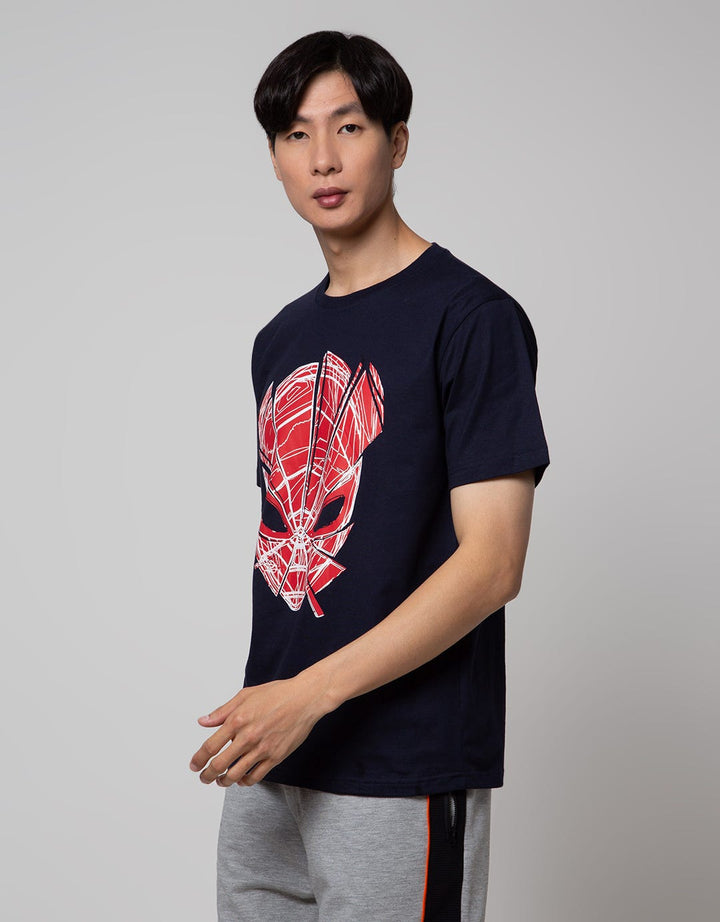 Marvel Spiderman Face Casual Men's T-Shirt