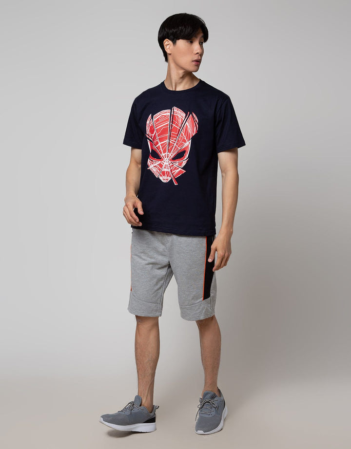 Marvel Spiderman Face Casual Men's T-Shirt