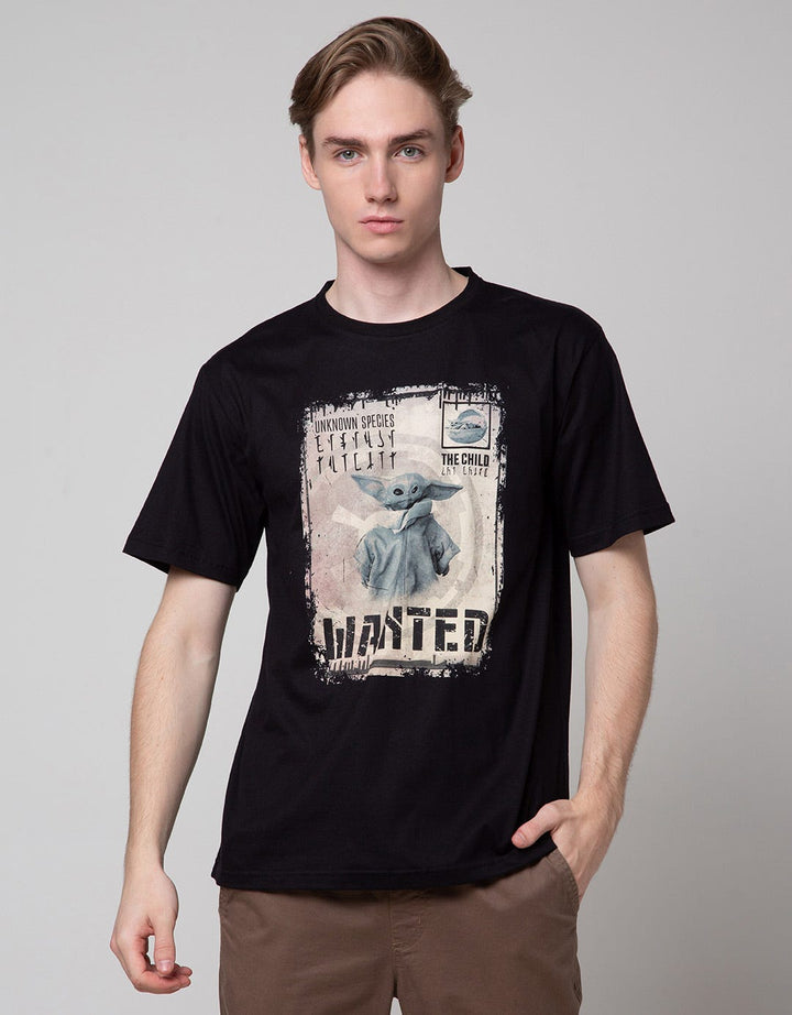 Star Wars Short Sleeve T-Shirt Baby Yoda Front Print