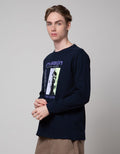 T Zone Long Sleeve T-Shirt Print Theme Analog Dimension - Innovation