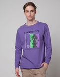 T Zone Long Sleeve T-Shirt Print Theme Analog Dimension - Innovation