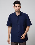 Stanley Adams Short Sleeve Shirt Regular Twill Uniq Comb Check