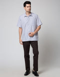 Stanley Adams Check Medium Kemeja Pria