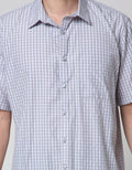 Stanley Adams Check Medium Kemeja Pria