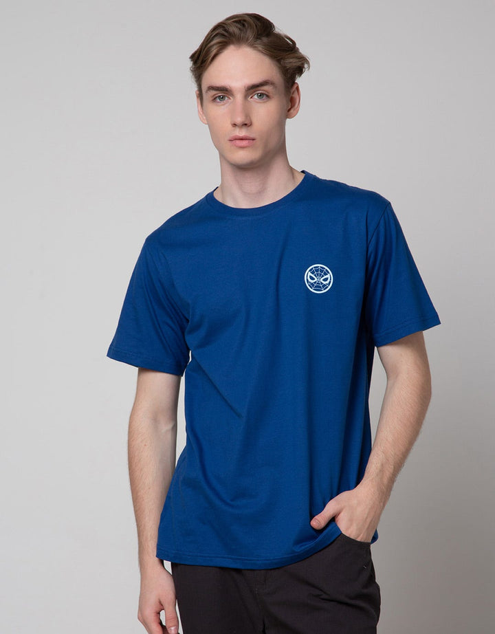 Marvel Short Sleeve T-Shirt Spiderman Front Print And Backprint