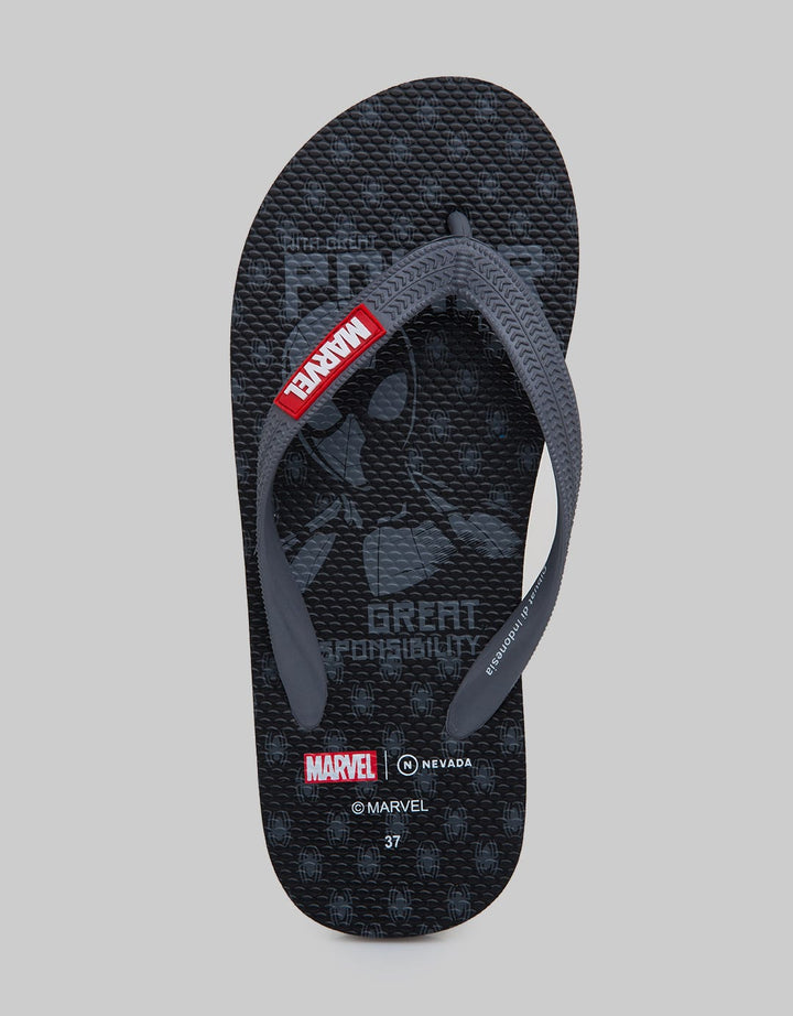 Marvel Spiderman Print Sandal Jepit Anak Laki-Laki