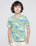 Little M Short Sleeve Shirt Seasonal Corak