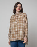 Nevada Long Sleeve Shirt Oversize Check Flannel
