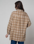 Nevada Long Sleeve Shirt Oversize Check Flannel