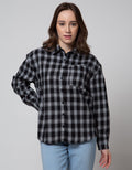 Nevada Flannel Woven Check Kemeja Wanita