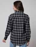 Nevada Flannel Woven Check Kemeja Wanita