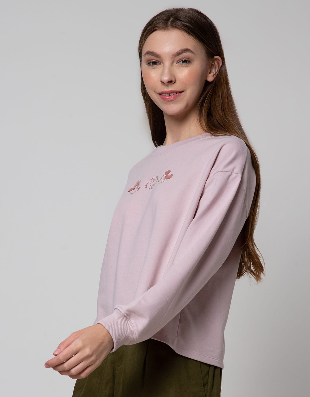 Disney Minnie Love Sweater Wanita