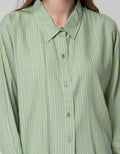 Nevada Long Sleeve Shirt Boxy Rayon