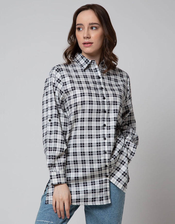 Nevada Long Sleeve Shirt Long Check