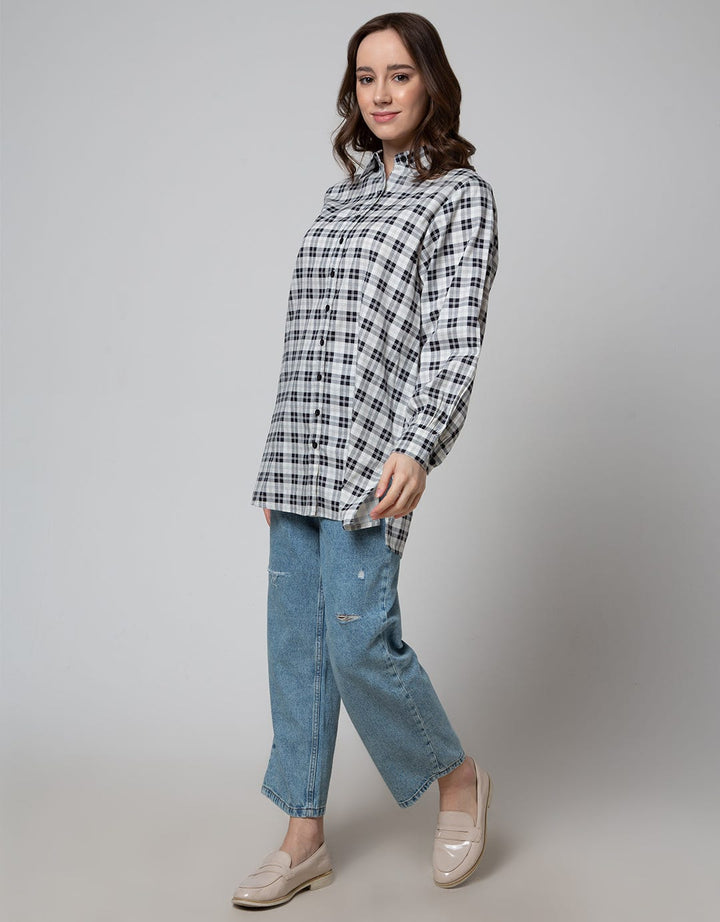 Nevada Long Sleeve Shirt Long Check