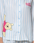 Disney Long Sleeve Pyjama Pants Pooh Stripe Rayon