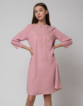 St. Yves Crepe Tunic Dress Wanita
