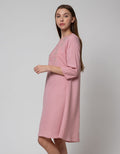 St. Yves Crepe Tunic Dress Wanita