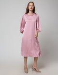 St. Yves Sateen Sequin Dress Wanita