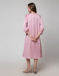 St. Yves Sateen Sequin Dress Wanita