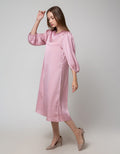 St. Yves Sateen Sequin Dress Wanita