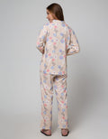 Disney Long Sleeve Pajama Pants Bambi Bloom Rayon