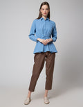 Nevada Waist Ribbon Women's Long Pants