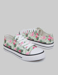 Nevada Flower Print Sneakers Wanita