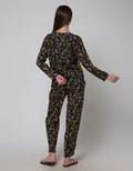 St. Yves Long Sleeve Pajama Pants Colorful Palm