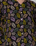 St. Yves Long Sleeve Pajama Pants Colorful Palm