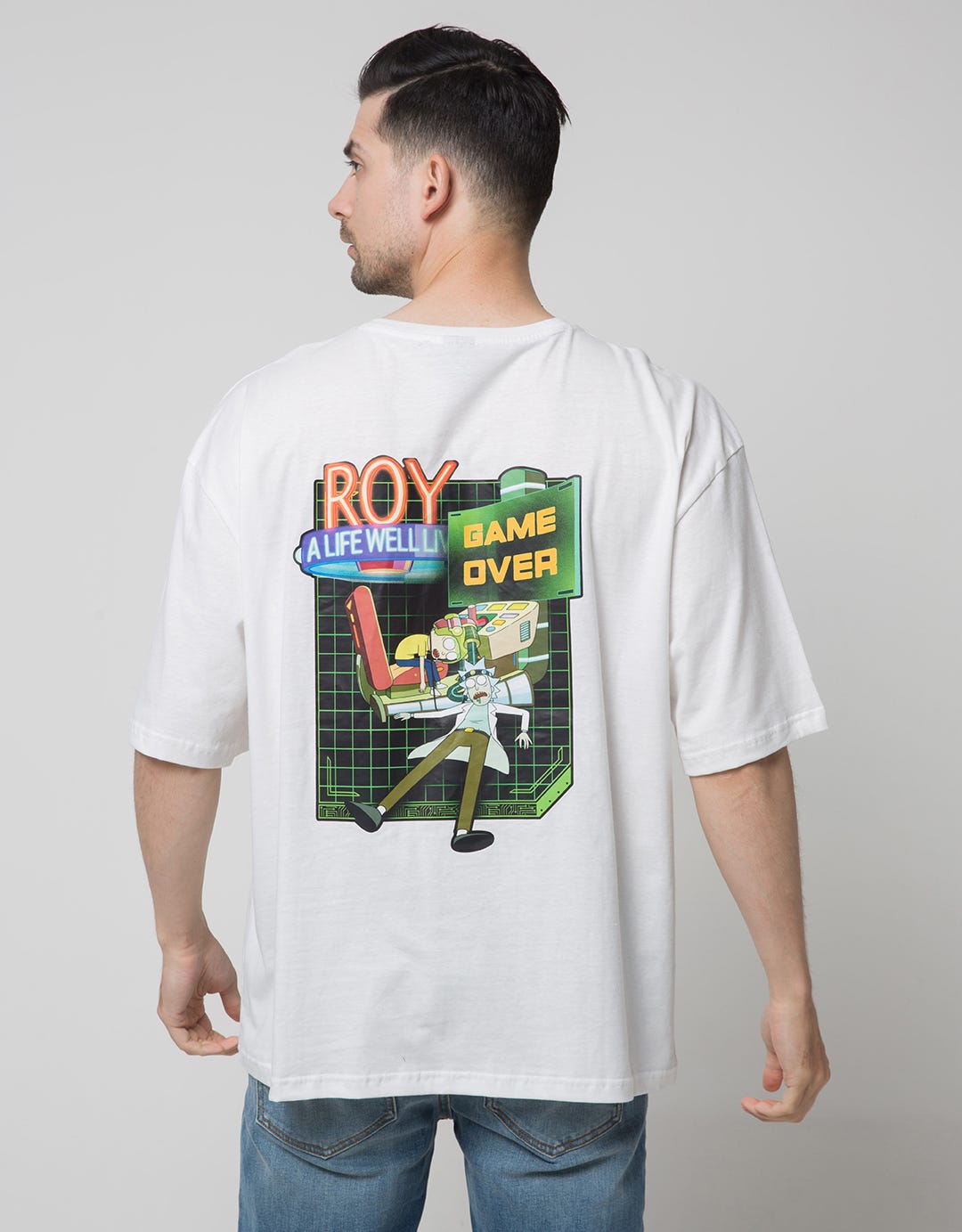 Nevada Ricky Morty OVZ Men's T-Shirt