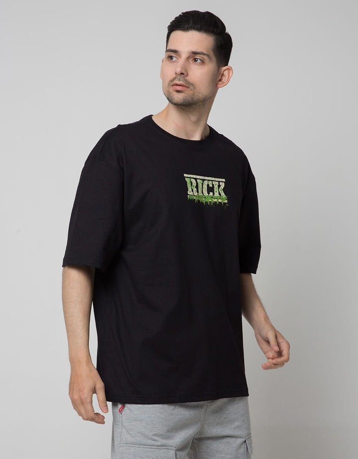 Nevada Short Sleeve T-Shirt Wb Print Ricky And Morty Oversized