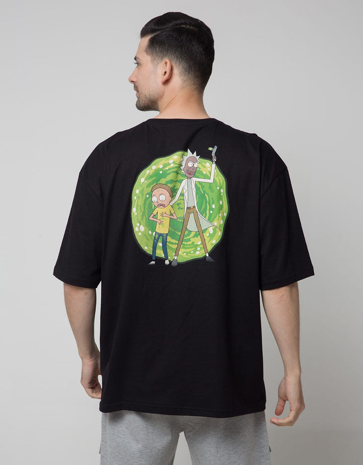 Nevada Short Sleeve T-Shirt Wb Print Ricky And Morty Oversized